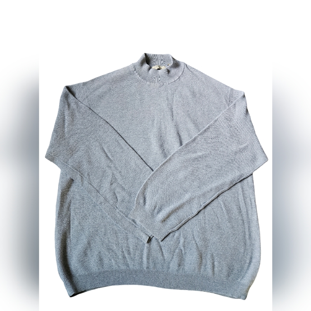 Vintage Retreat Gray Men's Sweater